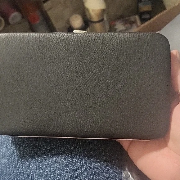 Boutique Baellerry Black Bow Detail Wallet - Picture 7 of 8